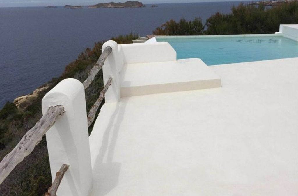 Swimming pool terraces (Ibiza)